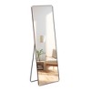 The 4th generation floor standing full-length mirror. wall mirror, bathroom makeup mirror, bedroom foyer, clothing store, wall mounted - 3 of 4