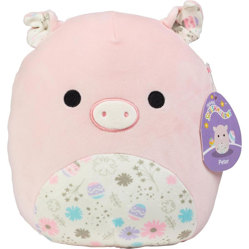 Squishmallows 10" Peter The Pig Plush - Officially Licensed Kellytoy - Soft & Squishy Stuffed Animal - Gift for Kids, Girls & Boys - 10 Inch, 1 of 4
