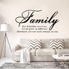 Unique Bargains Family Like Branch Quote Removable PVC Art Decals Home Office Decor Wall Sticker - image 3 of 4