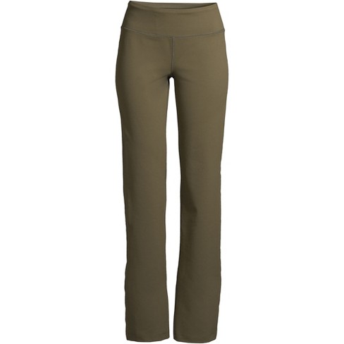 Lands' End Women's Petite Active Yoga Pants - Medium - Forest Moss : Target