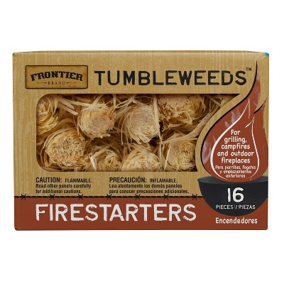 Frontier Tumbleweeds Fire Starters - 16ct