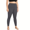 Women's High Waisted Leggings Tummy Control Buttery Soft Yoga Pants Womens Gym Workout Running Leggings - 4 of 4