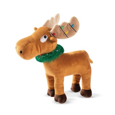 PetShop by Fringe Studio Merry Chrismoose Dog Toy