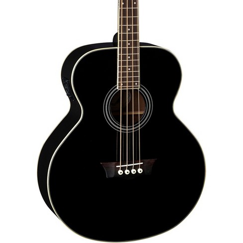 Dean EAB Acoustic-Electric Bass Black - image 1 of 4