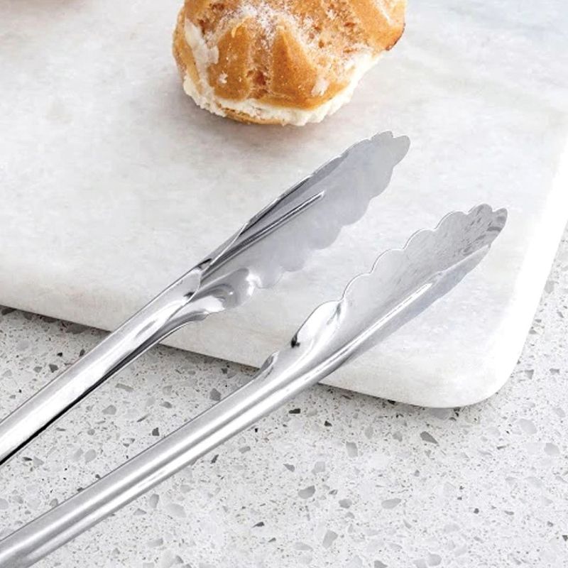 Better Houseware 7-In. Stainless Steel Tongs, Set of 2, 4 of 9