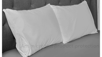 King Size Cotton Hypoallergenic Zippered Pillow Protector