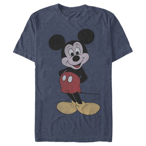 Men's Mickey & Friends Mickey Mouse Classic Cartoon Smile T-shirt ...