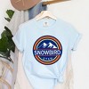 Simply Sage Market Women's Snowbird Ski Resort Short Sleeve Garment Dyed Tee - 3 of 4