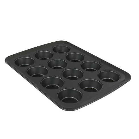 Taste of Home 12-Cup Non-Stick Metal Muffin Pan (Set of 2)