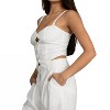 Women's Bridget Linen Cami Vest - TIC TOC - 3 of 3