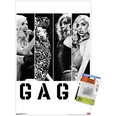 Trends International Lady Gaga - Photo Bars Unframed Wall Poster Prints