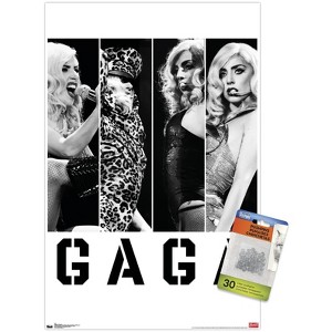 Trends International Lady Gaga - Photo Bars Unframed Wall Poster Prints - 1 of 4