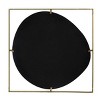 GlasFlength Decorative Wall Mirrors Classic Mirror Wall Mirror Decorative Square Mirror Vanity Mirror for Bathroom, Gold, 31.9"*0.8"*31.9" - 2 of 4
