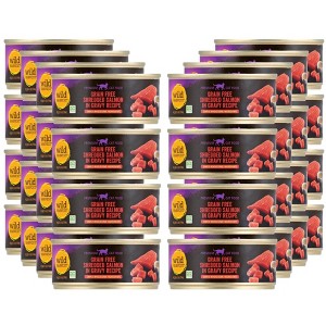 Wild Harvest Grain Free Shredded Salmon in Gravy Recipe - Case of 24/5.5 oz - 1 of 1