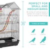 Best Choice Products 36in Indoor/Outdoor Iron Bird Cage for Parrot, Lovebird w/ Removable Tray, 4 Feeders, 2 Toys - 2 of 4