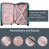 3 PCS Expandable ABS Hard Shell Luggage Set with Spinner Wheels and TSA Lock 20''24''28'' 4M - ModernLuxe - 4 of 4