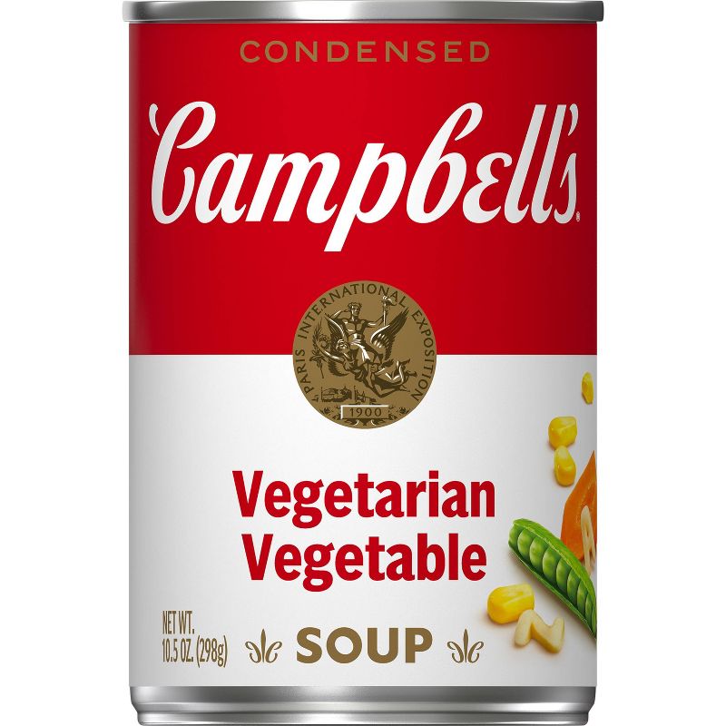 Campbell&#39;s Condensed Vegetarian Vegetable Soup - 10.5oz, 1 of 14