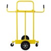 NAYSAYE Steel Panel Cart Heavy Duty Drywall Sheet Dolly 1000lbs Capacity for Warehouse and Construction Use, Yellow, 45"*26.5"*51.5" - 2 of 4