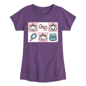 Girls' - Disney - The Aristocats Fitted Short Sleeve Graphic T-Shirt - 1 of 4