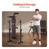 VEVOR Weight Bench, Multi-Functional Adjustable Weight Bench Press for Full Body Workout, 600lbs Exercise Sit up Bench, Black&Red - 3 of 4
