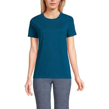 Lands' End Women's Relaxed Supima Cotton T-Shirt