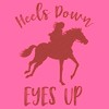 Girl's Lost Gods Horse Ride Heels Down Eyes Up T-Shirt - 2 of 3