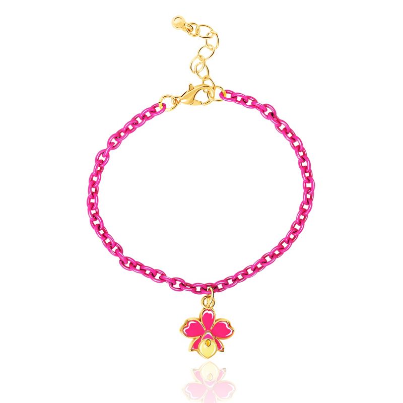 Disney Girls Encanto Mirabel Flower Charm and Beaded Bracelet - Set of 3, 4 of 6