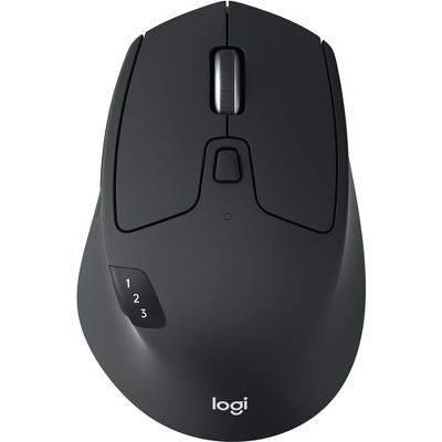 Logitech M720 Triathlon Multi-Device Wireless Mouse - Bluetooth Connectivity - Easily Move Text, Images and Files - Hyper-fast scrolling