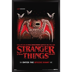 Trends International Netflix Stranger Things: Season 5 (2025) - Enter The Upside Down Framed Wall Poster Prints - 1 of 4