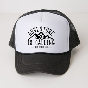The Juniper Shop Adventure is Calling and I Must Go Youth Foam Trucker Hat - 1 of 1
