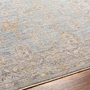 Hauteloom Coby Deep Teal Avant Garde Area Rug - 1 of 4