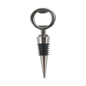 Unique Bargains Bottle Stoppers Beer Opener & Wine Aluminum Alloy TPR 4.17"x1.54"x0.83" 1 Pc - 1 of 3