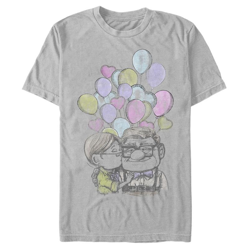 Men's Up Carl And Ellie Love T-Shirt, 1 of 4