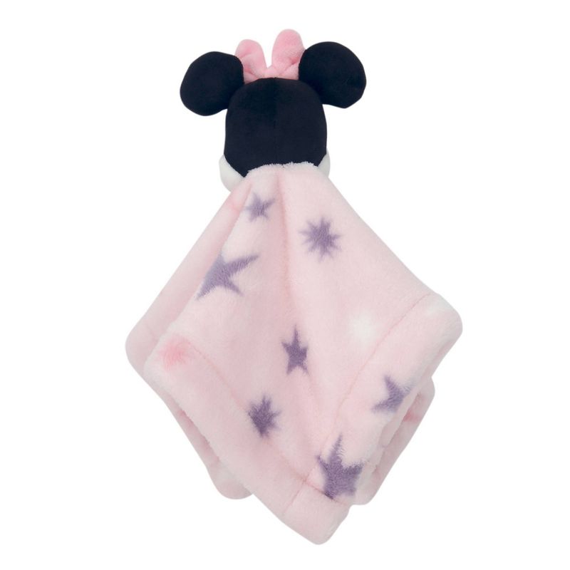 Lambs &#38; Ivy Disney Baby Minnie Mouse Plush Security Blanket - Pink, 2 of 5