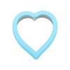 Unique Bargains Biscuit Cutter Large Heart Trio Cookie Cutter Hand Washable Stainless Steel Plastic 3.9"x4.1"1.6" 1Pcs - 4 of 4