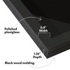 Americanflat 14x18 Pin Display Case Shadow Box for Collectibles with Polished Plexiglass - Black - 3 of 4