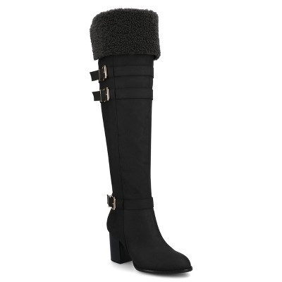 Journee Women's Alyza Over-the-Knee Boots