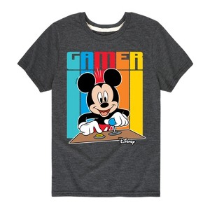 Boys' - Disney - Mickey Gamer Short Sleeve Graphic T-Shirt - 1 of 4