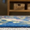 Martha Stewart Floral - MSRW192 - Indoor Power Loomed Machine Washable Skid-Resistant Rugs - 4 of 4