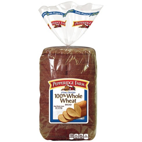 Pepperidge Farm® Stone Ground 100% Whole Wheat Bread, 16oz Bag : Target