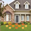 Big Dot of Happiness Pumpkin Patch - Pumpkin Lawn Decoration Signs - Outdoor Fall, Halloween or Thanksgiving Yard Decorations - 10 Piece - image 2 of 4