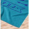 NBA Charlotte Hornets Hardwood Classics Beach Towel 30x60 Inches - 3 of 4