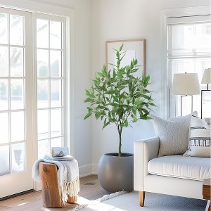 Artificial Tree Plant Eucalyptus Tree 4/5/6 FT Tall - 1 of 4