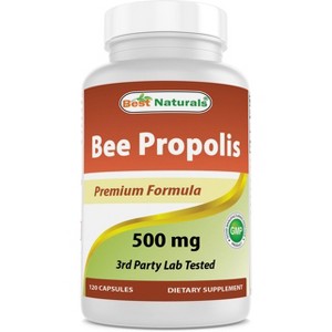 Bee Propolis 500 mg 120 Capsules - 1 of 4