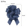 Unique Bargains Glitter Bright Gift Wrapping Large Pull Bow for Christmas Decoration 20 Pcs - 2 of 4