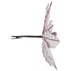 Northlight Glittered Poinsettia Christmas Floral Pick Clip-On Ornament - 10" - Pink - 4 of 4