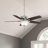 Hunter Fan 52" Newsome Ceiling Fan with LED Light Kit and Pull Chain Brushed Nickel - 4 of 4