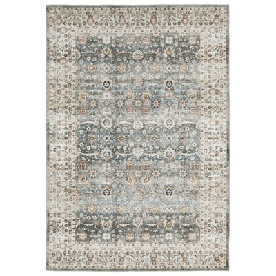 Oriental Weavers Sumter SUM07 Grey/ Ivory Indoor Area Rug - 5' x 7'
