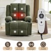 GustoWave Power Lift Recliner Chair for Elderly, Oversized Electric Recliner with Massage, Heat, Lay Flat, Stand Assist, 2 Cup Holders - 4 of 4