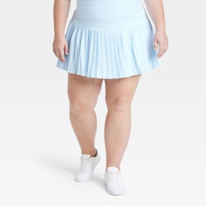 Women's High-Rise Woven Pleated Skort 15.75" - All In Motion™ - 1 of 4